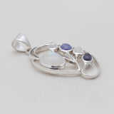 925 Sterling Silver Larimar Pendants