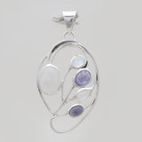 925 Sterling Silver Larimar Pendants