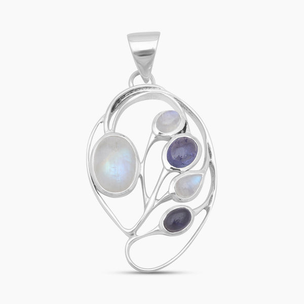 925 Sterling Silver Larimar Pendants