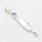 925 Sterling Silver Fresh Water Pearl Pendants