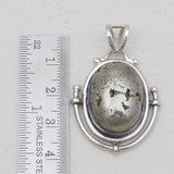 Golden Pyrite Silver Pendants