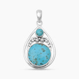 Mexican Turquoise Silver Pendants