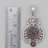 925 Sterling Silver Coin Pendants