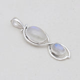 925 Sterling Silver Rutilated Quartz Pendants