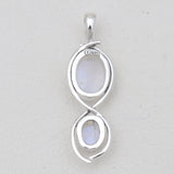 925 Sterling Silver Rutilated Quartz Pendants