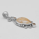 925 Sterling Silver Brecciated Mookaite Pendants