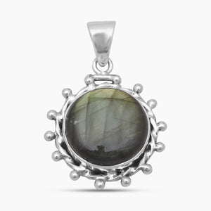 Labradorite Silver Pendants