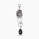 Herkimer Quartz Silver Pendants