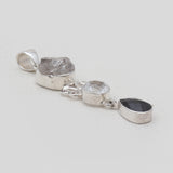Herkimer Quartz Silver Pendants