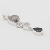 Herkimer Quartz Silver Pendants