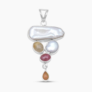 Freshwater Pearl Silver Pendants
