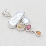 Freshwater Pearl Silver Pendants