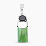 925 Silver Mohave Turquoise Pendants