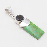 925 Silver Mohave Turquoise Pendants