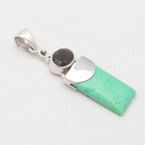 925 Silver Mohave Turquoise Pendants