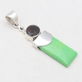 925 Silver Mohave Turquoise Pendants