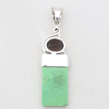925 Silver Mohave Turquoise Pendants