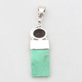 925 Silver Mohave Turquoise Pendants