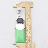 925 Silver Mohave Turquoise Pendants