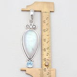 925 Sterling Silver Rutilated Quartz Pendants