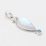 925 Sterling Silver Rutilated Quartz Pendants