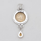 925 Sterling Silver Coin Pendants