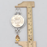 925 Sterling Silver Coin Pendants