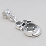 925 Sterling Silver Amethyst Pendants