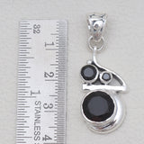 925 Sterling Silver Amethyst Pendants