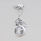925 Sterling Silver Amethyst Pendants