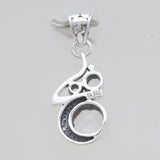 925 Sterling Silver Amethyst Pendants