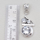925 Sterling Silver Amethyst Pendants