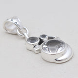 925 Sterling Silver Amethyst Pendants