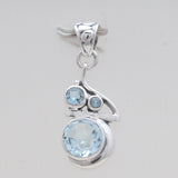 925 Sterling Silver Amethyst Pendants