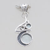 925 Sterling Silver Amethyst Pendants
