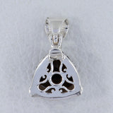 925 Silver Smoky Quartz Pendants