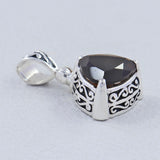 925 Silver Smoky Quartz Pendants