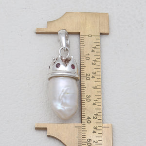 925 Sterling Silver Fresh Water Pearl Pendants