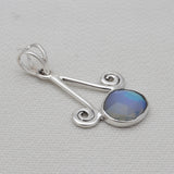 Ethiopian Opal Silver Designer Pendants