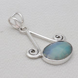 Ethiopian Opal Silver Designer Pendants