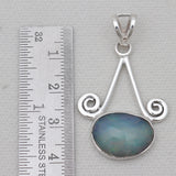 Ethiopian Opal Silver Designer Pendants