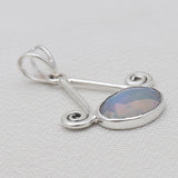 Ethiopian Opal Silver Designer Pendants