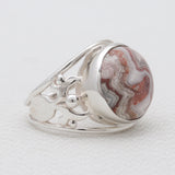 925 Sterling Silver Dendritic Opal Rings