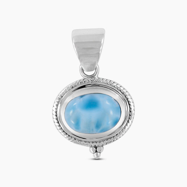 925 Sterling Silver Larimar Pendants