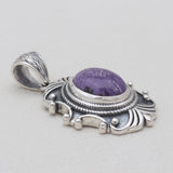 925 Sterling Silver Larimar Pendants