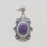 925 Sterling Silver Larimar Pendants
