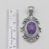 925 Sterling Silver Larimar Pendants