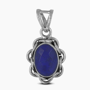 925 Sterling Silver Lapis Lazuli Pendants