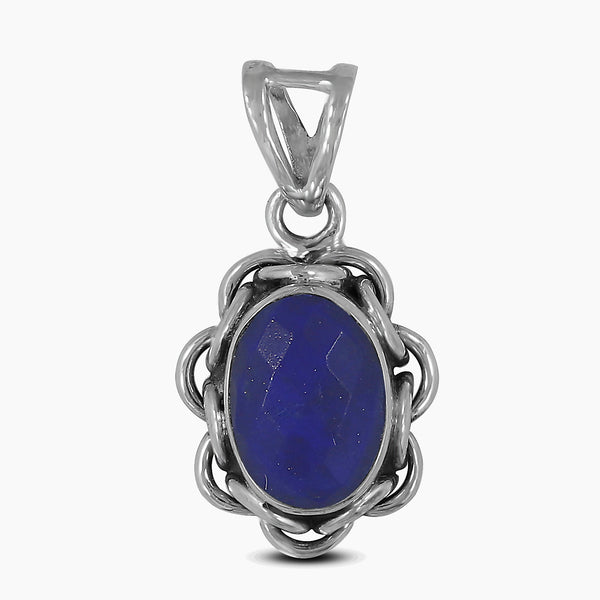 925 Sterling Silver Lapis Lazuli Pendants
