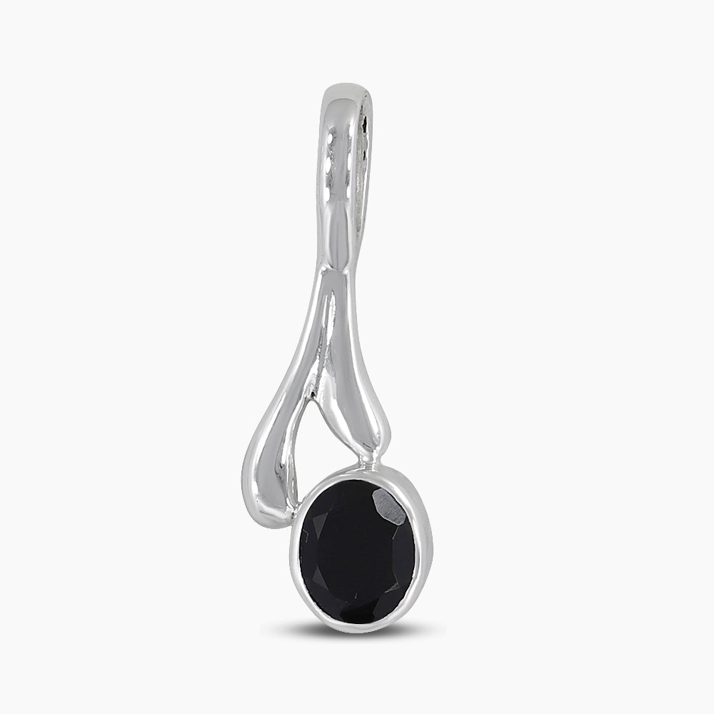 Black Onyx Sterling Silver Pendants